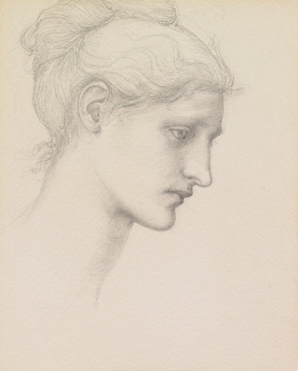 Studie till Laus Veneria, ca 1875 av Edward Burne Jones