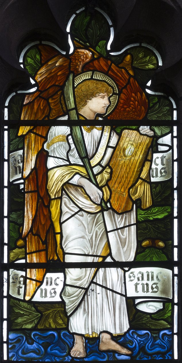 Ängelmusiker, 1879 av Edward Burne Jones