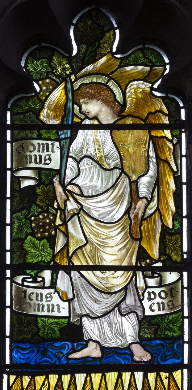 Ängelmusiker, 1879 av Edward Burne Jones