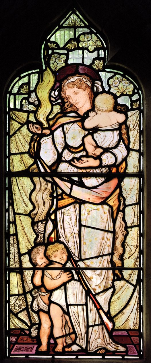 Välgörenhet, 1883 av Edward Burne Jones