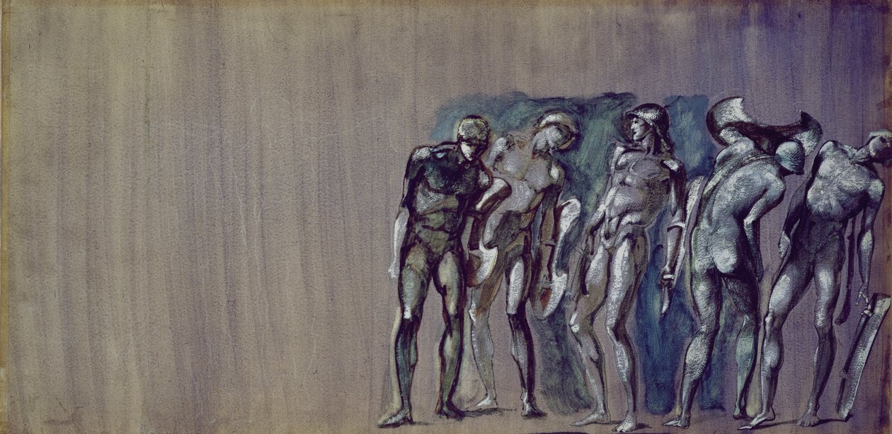 Courtiers Being Turned into Stone, från serien 