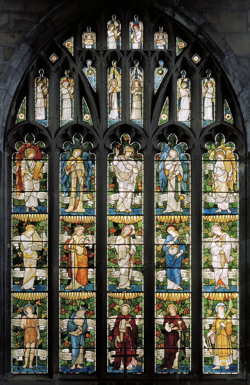 Östra fönstret, 1879 av Edward Burne Jones