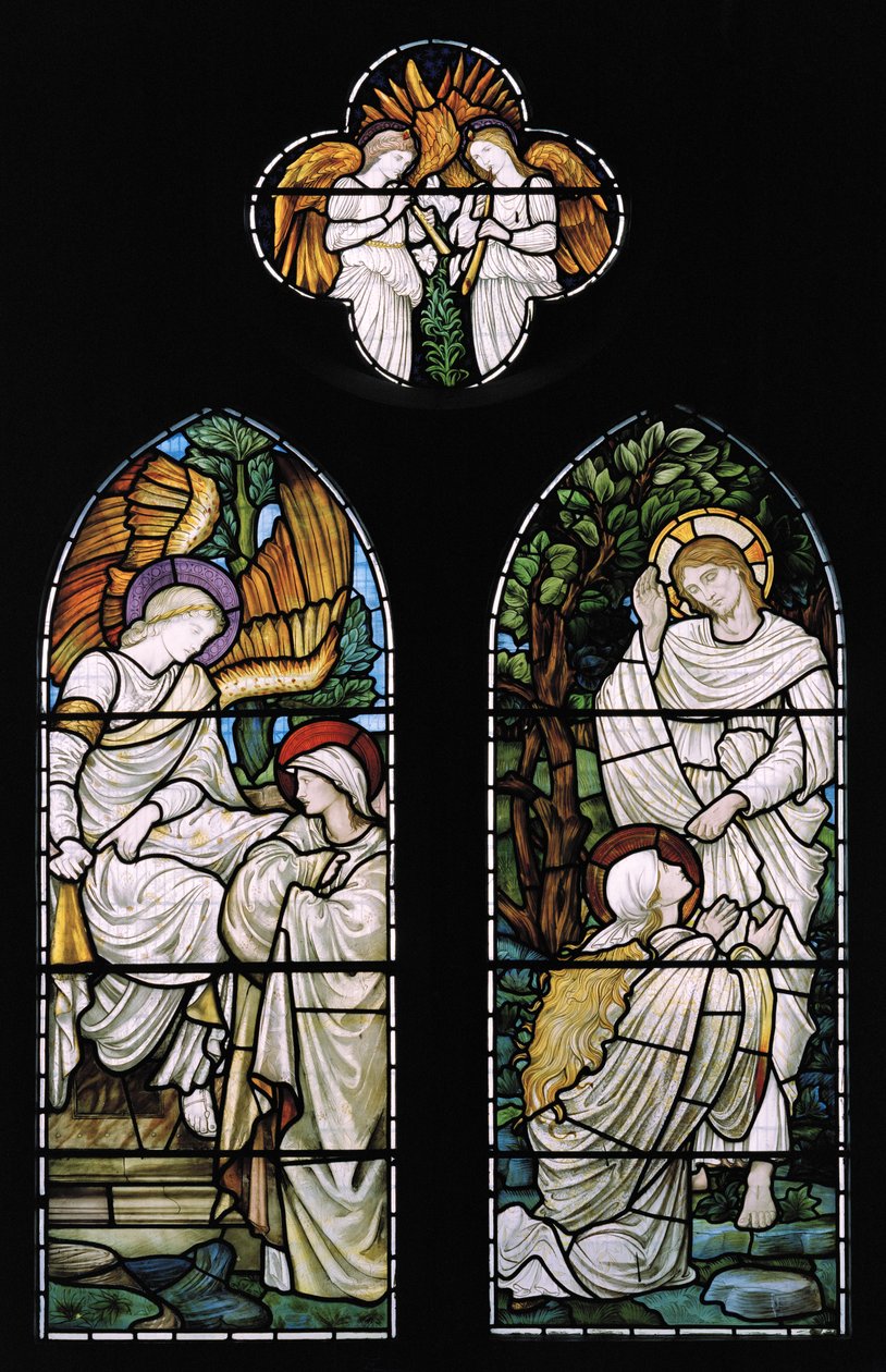 Påskmorgon, Maria Magdalena, 1876 av Edward Burne Jones