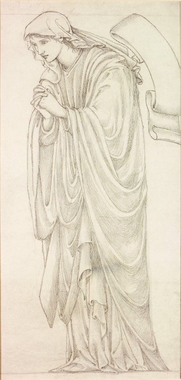 Mary, Sister of Lazarus - Design för Window of St. Ethelreda