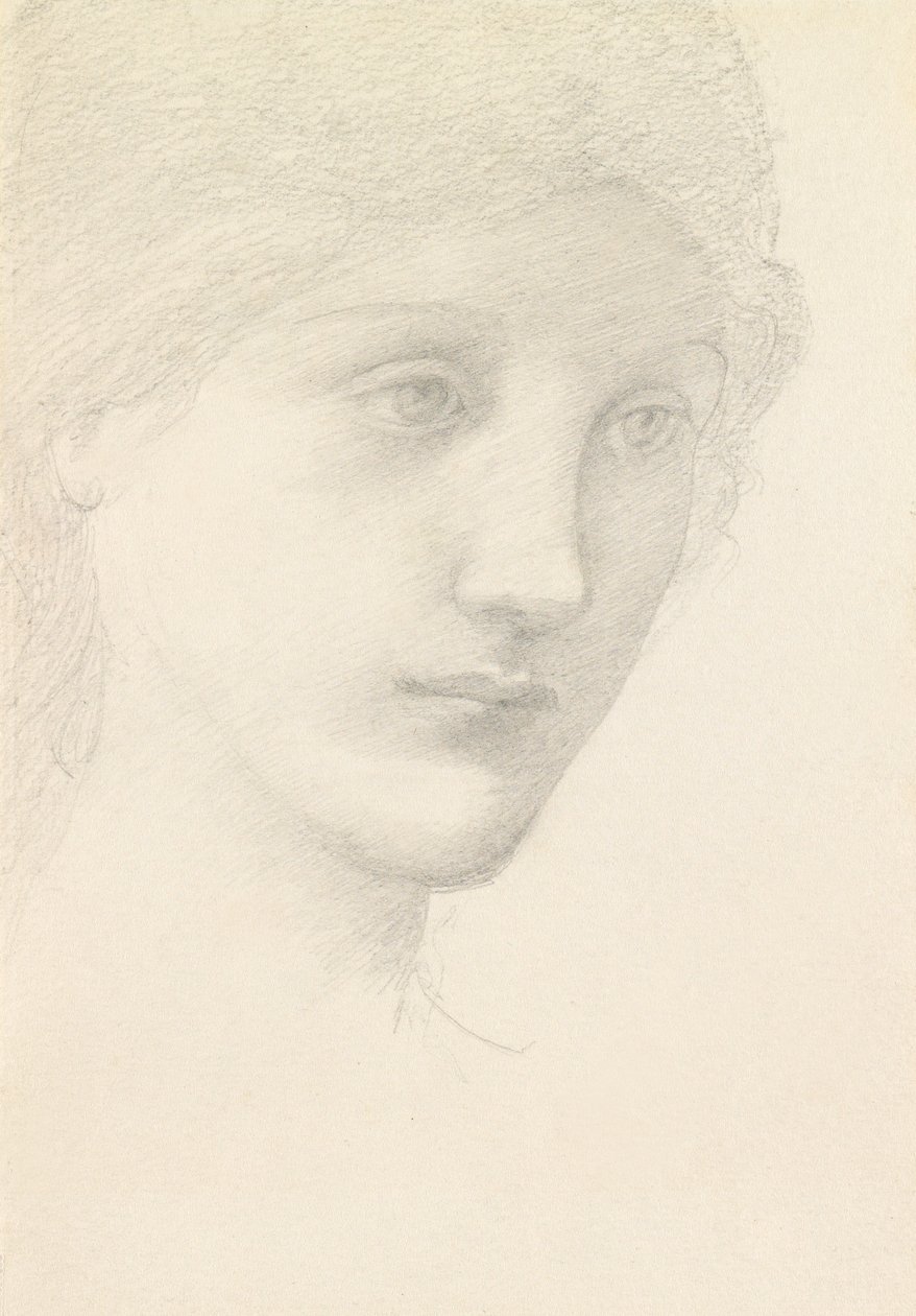 Studera för Venus i "Gudomens eldar av Edward Burne Jones