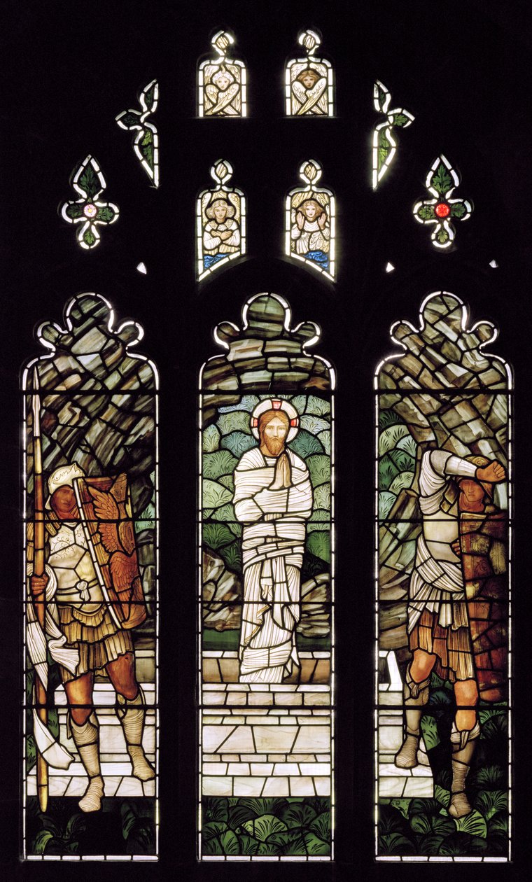 Uppståndelsen, 1885 av Edward Burne Jones