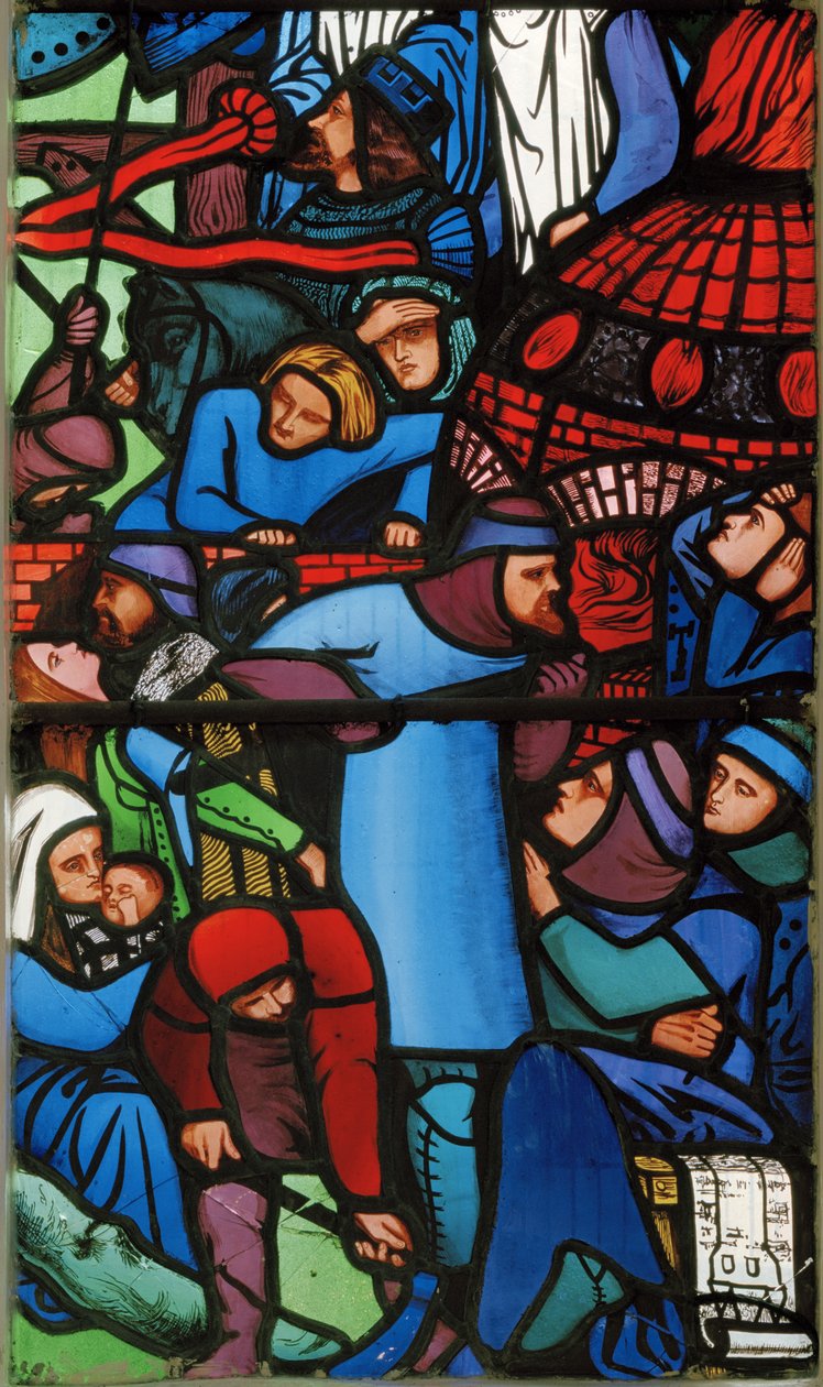 Babels torn, 1857 av Edward Burne Jones