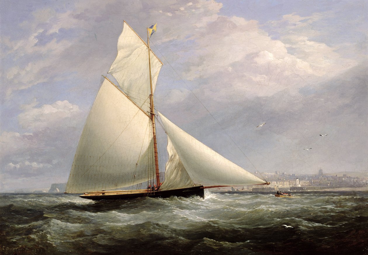 Utanför Ramsgate, 1853 av Edward Duncan