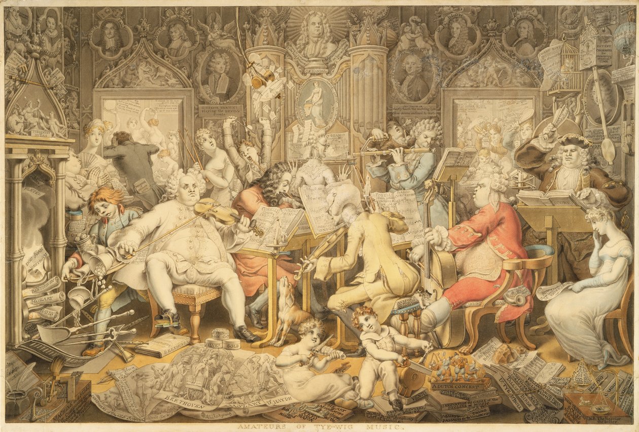 Amatörer av Tye-Wig Music av Edward Francis Burney