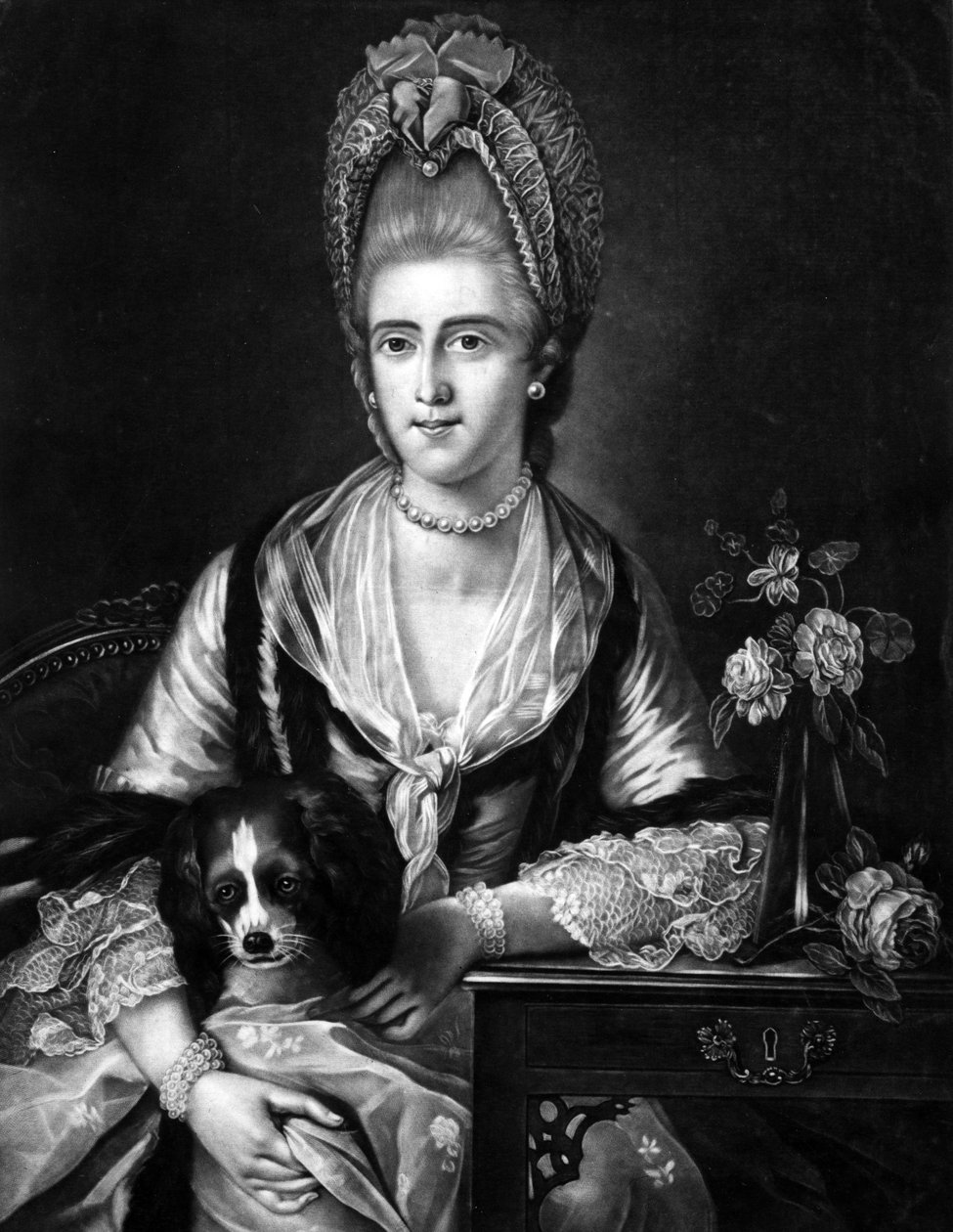 Polly Kennedy, graverad av Valentine Green, 1771 (mezzotint) av Edward Francis Cunningham
