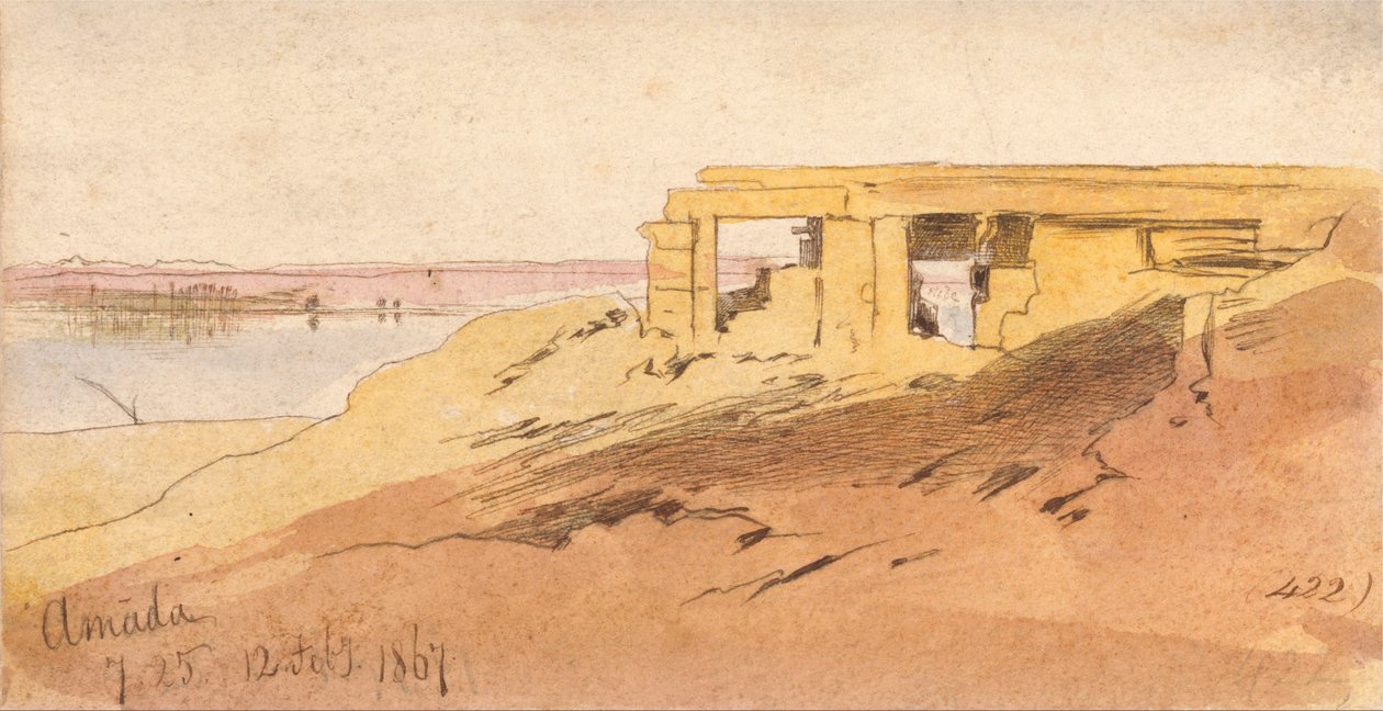 Amada, 7-25 am, 12 februari 1867 (422) av Edward Lear