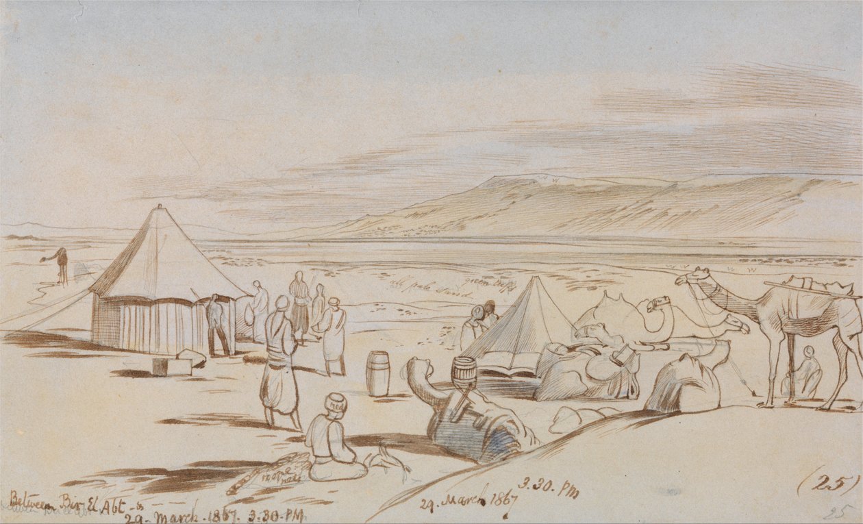 Mellan Bir El Abt av Edward Lear