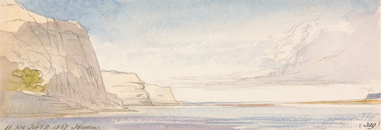 Ibreem, kl. 11.00, 2 februari 1867 (319) av Edward Lear