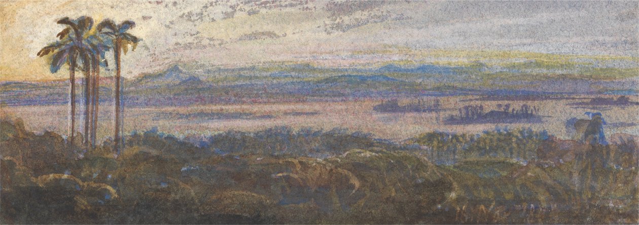 Indiska flodlandskapet av Edward Lear