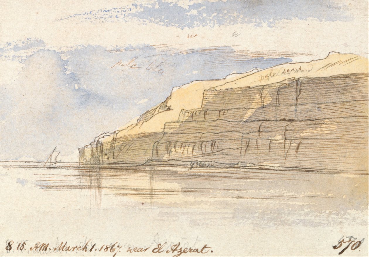 Nära El Azerat av Edward Lear