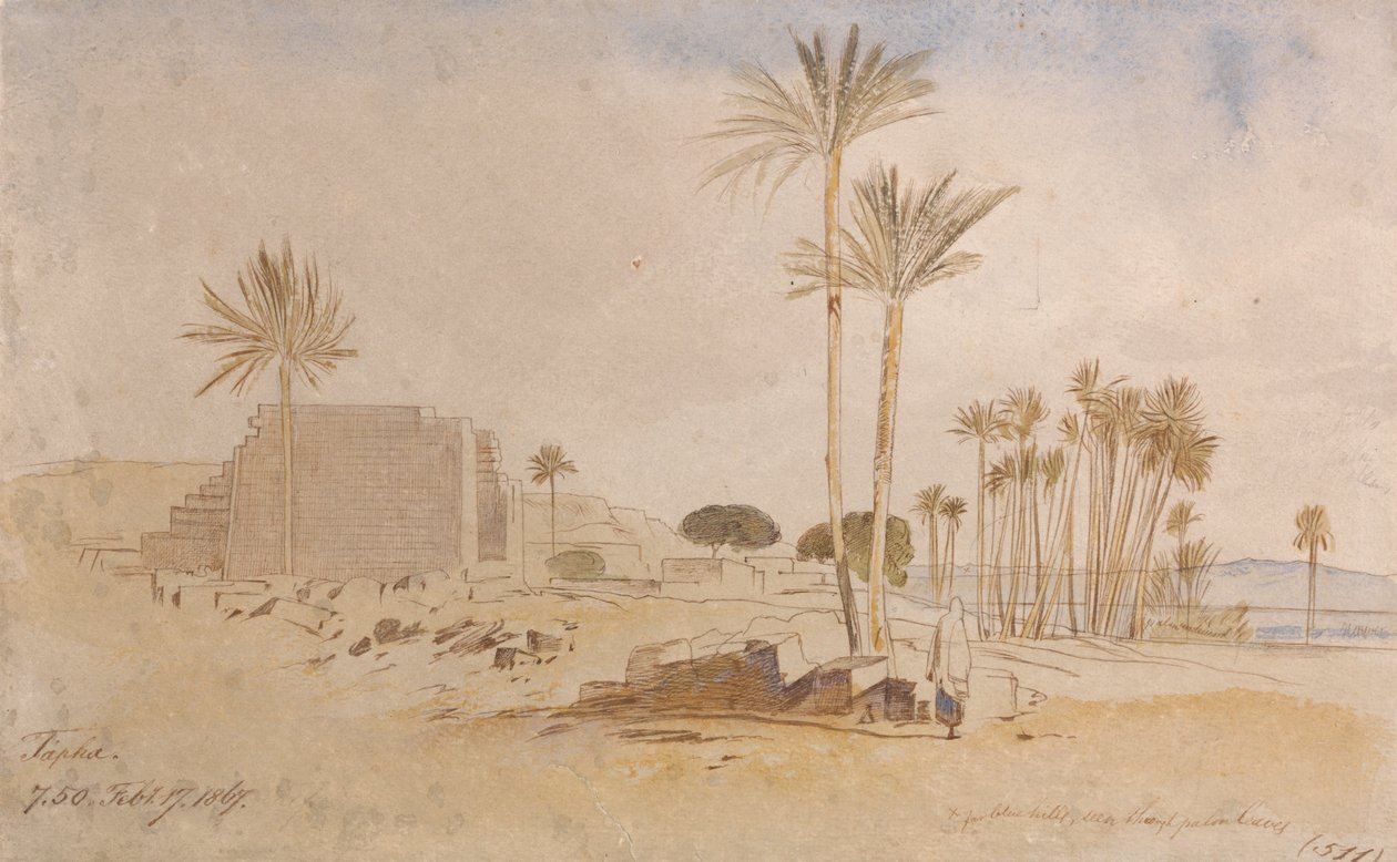 Tapha, 7-50 a.m., 17 februari 1867 av Edward Lear