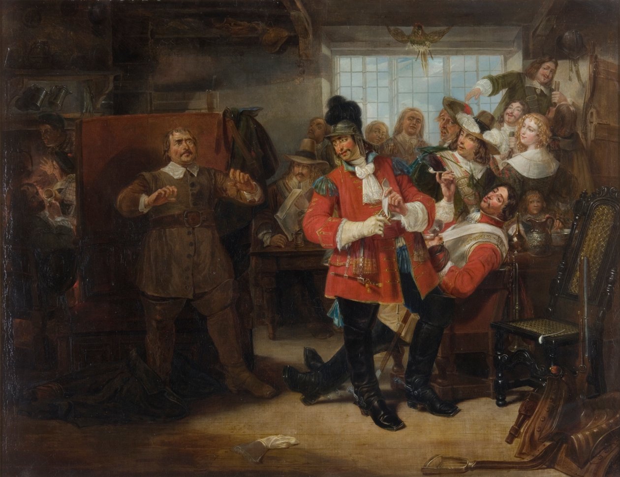 Sergeant Bothwell utmanar Balfour av Edward Matthew Ward