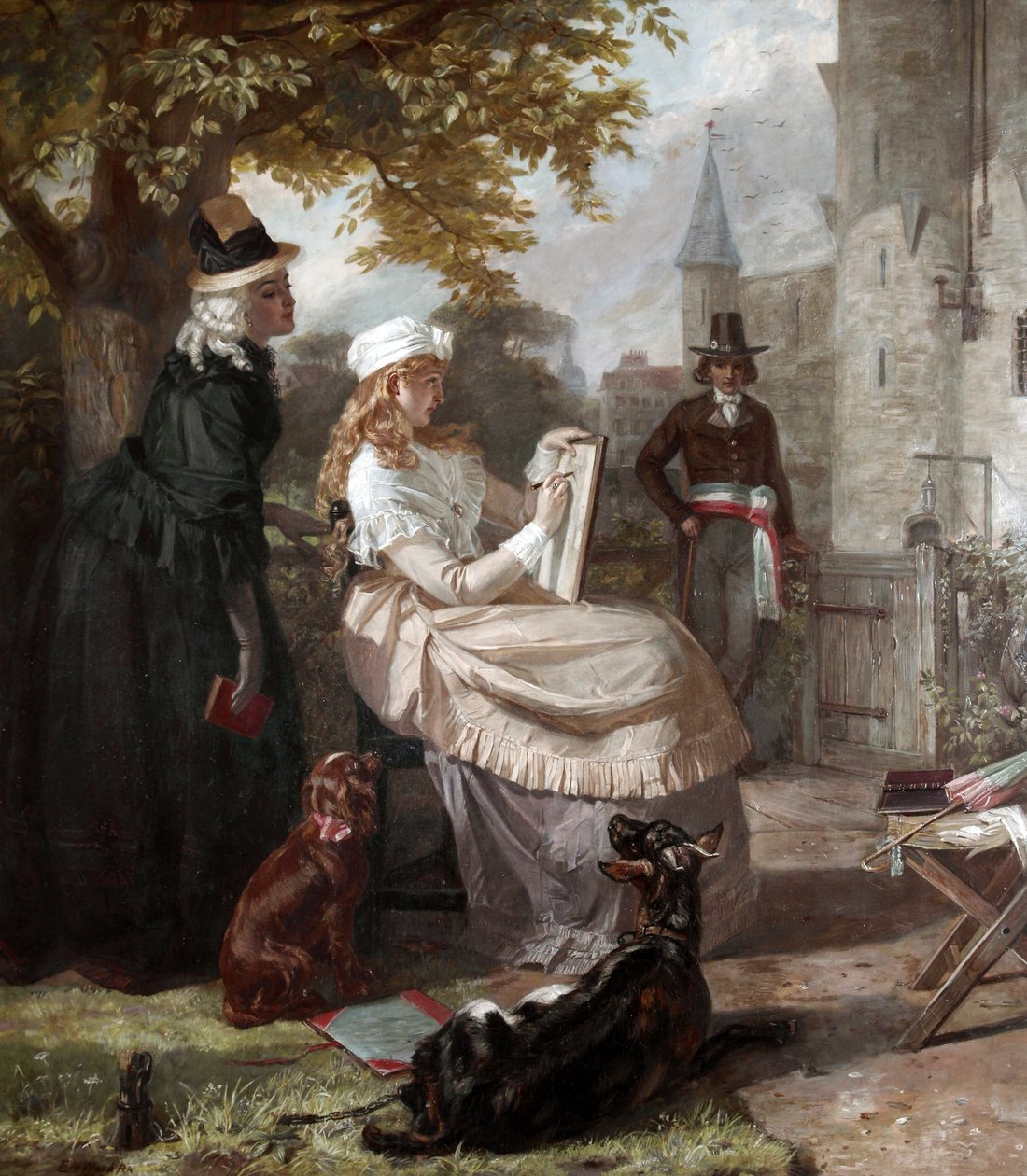 Templets föräldralösa barn av Edward Matthew Ward