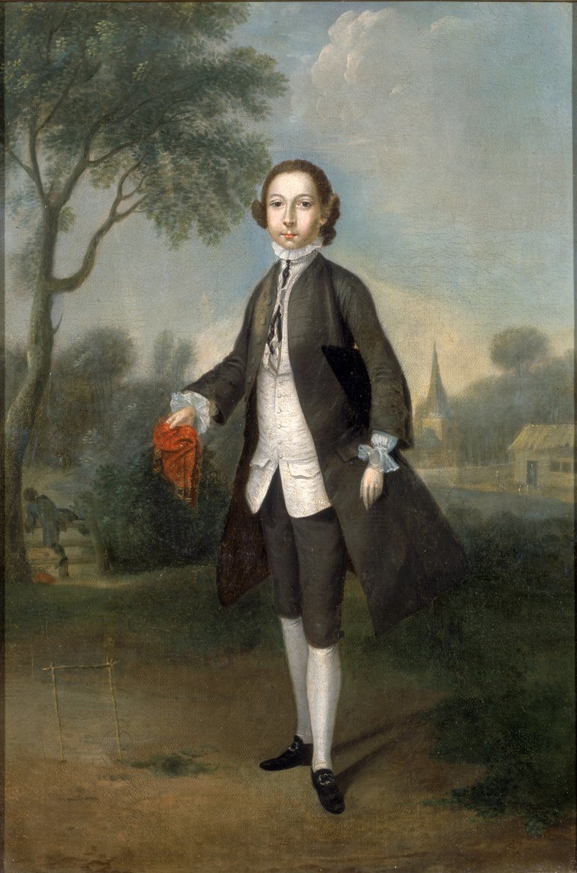 Porträtt av Sir William Benett av Edward Penny