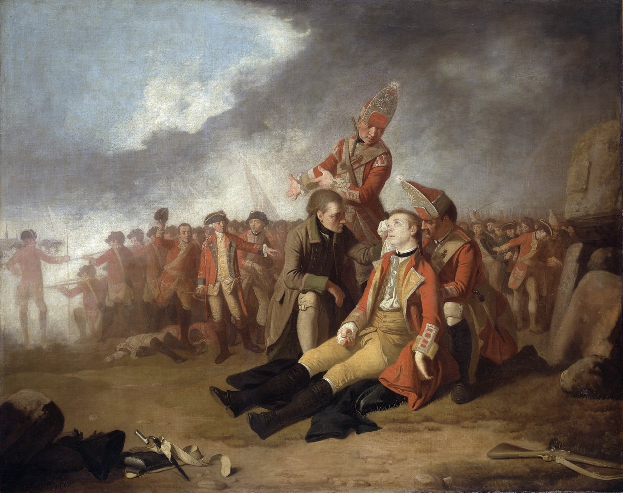 General Wolfes död, 1763 av Edward Penny