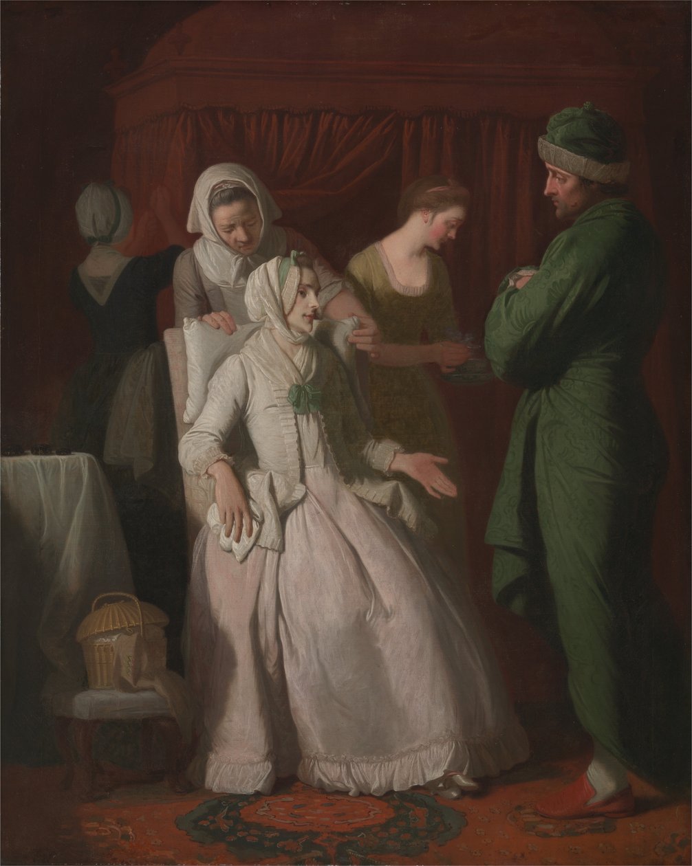 De dygdiga tröstade av sympati av Edward Penny