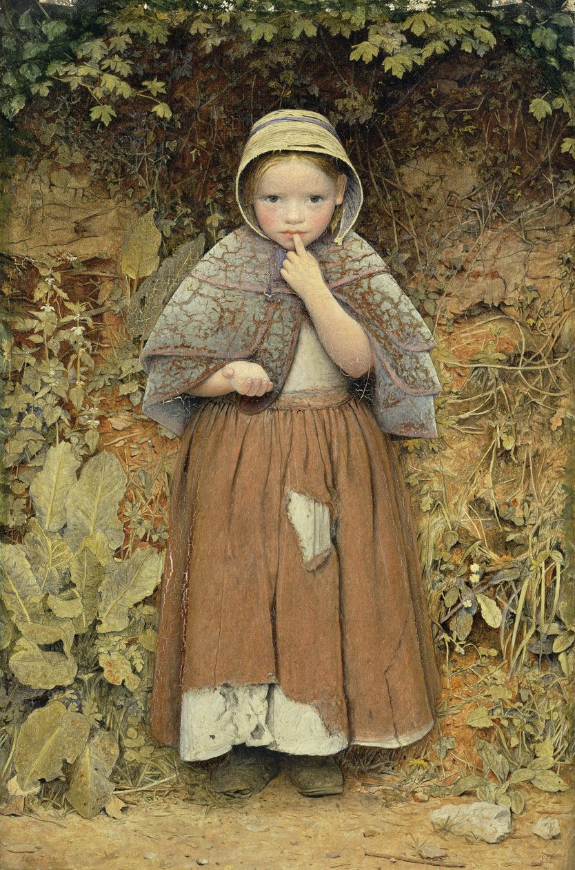 En tiggare på stigen, 1856 av Edward Thompson Davis