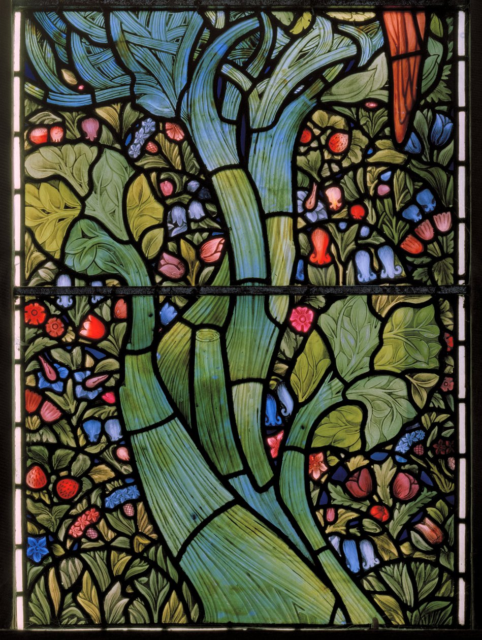 Writhing Tree, East Window, 1880 av Edward and Morris Burne Jones