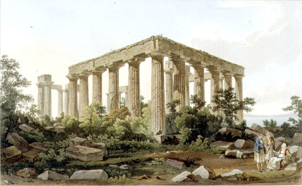 Jupiter Panhellenios tempel, plåt 27 från del 5 av 