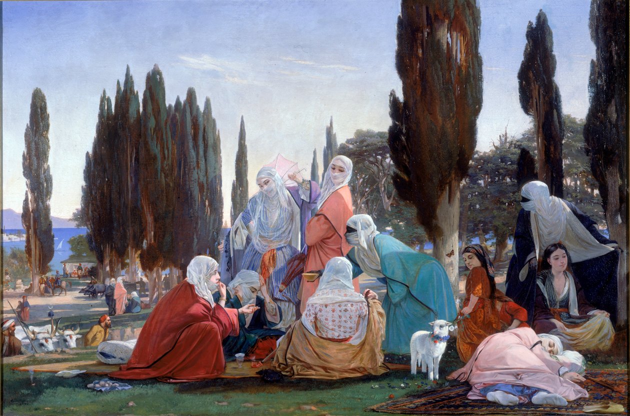 Souvenir från Scutari, 1857 av Edward A. Armitage