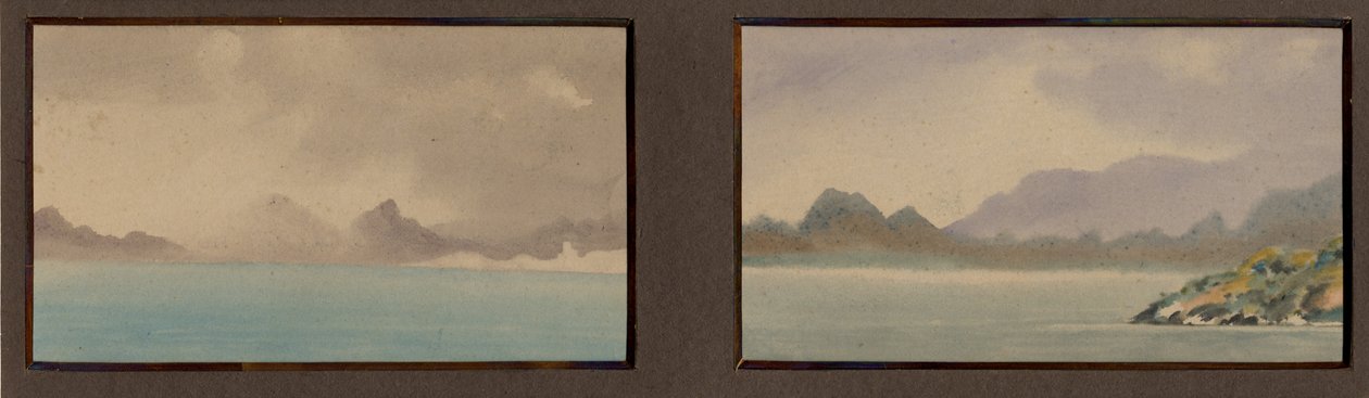 Akvareller från Norges anteckningsbok, 1898-99 (wc på papper) av Edward Adrian Wilson