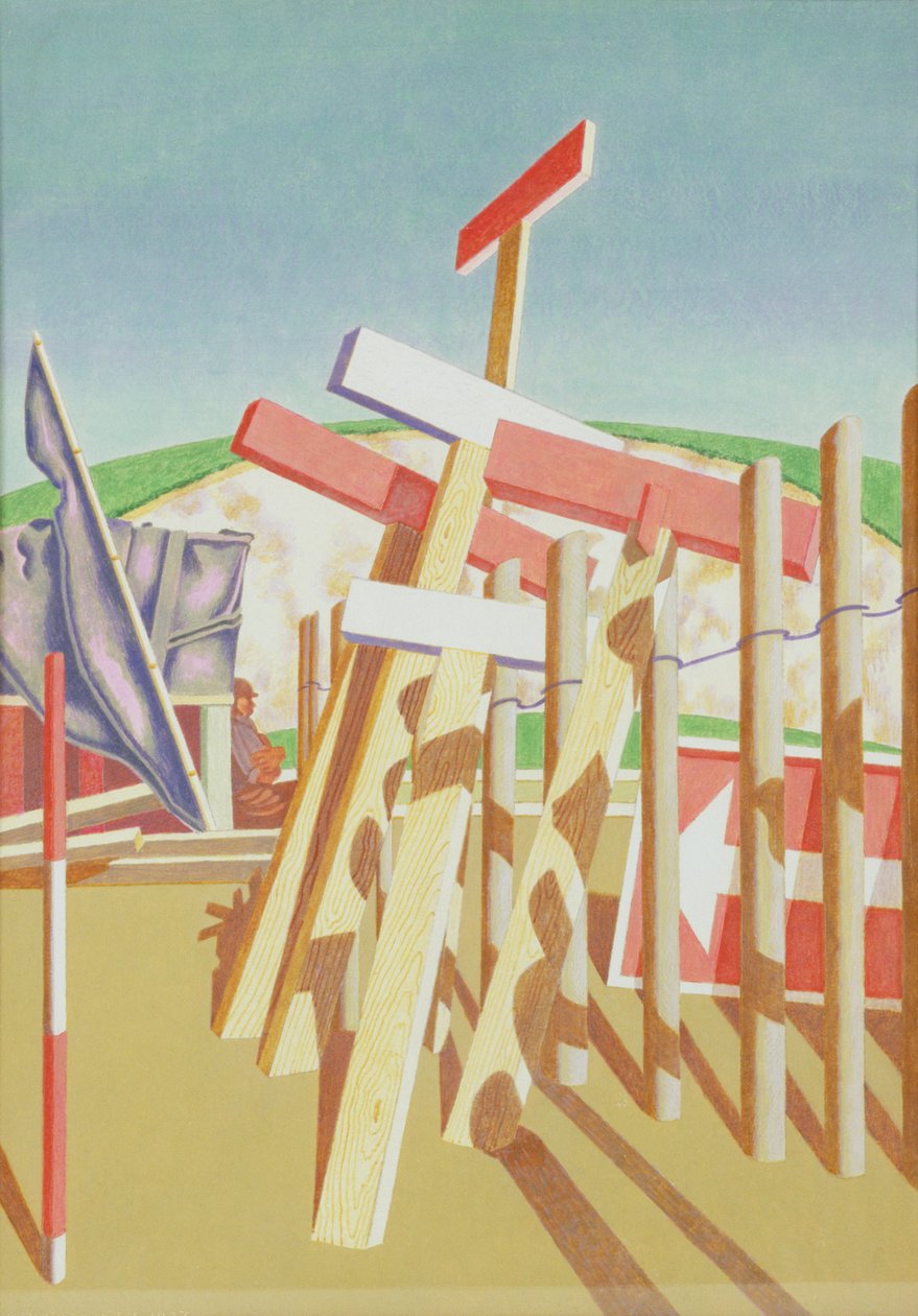 En Sussex By-Pass av Edward Alexander Wadsworth