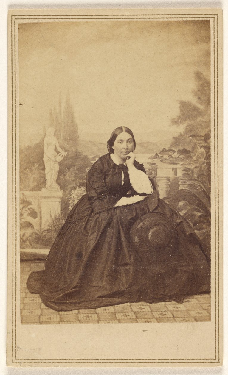 Jessie Benton Fremont, hustru till general J.C. Fremont och dotter till senator Thomas Hart Benton. av Edward Anthony