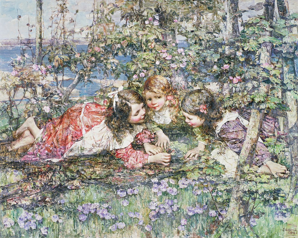 En sommaridyll av Edward Atkinson Hornel