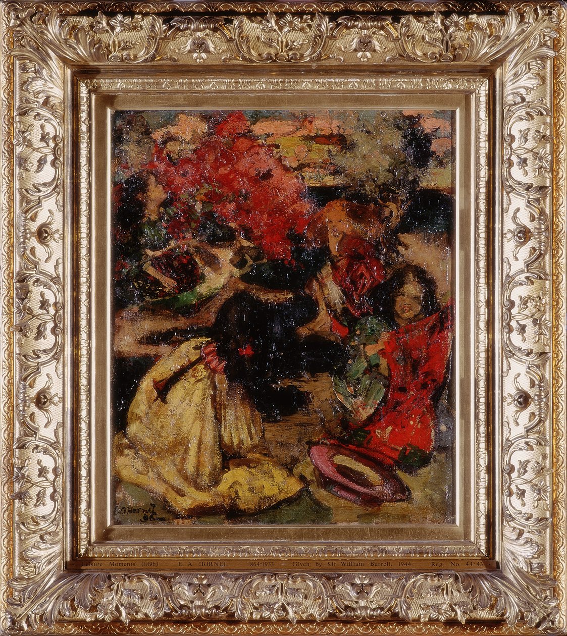 Leisure Moments (olja på duk) av Edward Atkinson Hornel