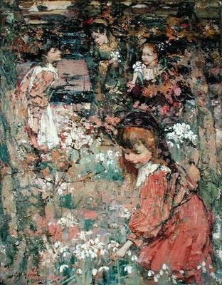 Vårens uppvaknande av Edward Atkinson Hornel