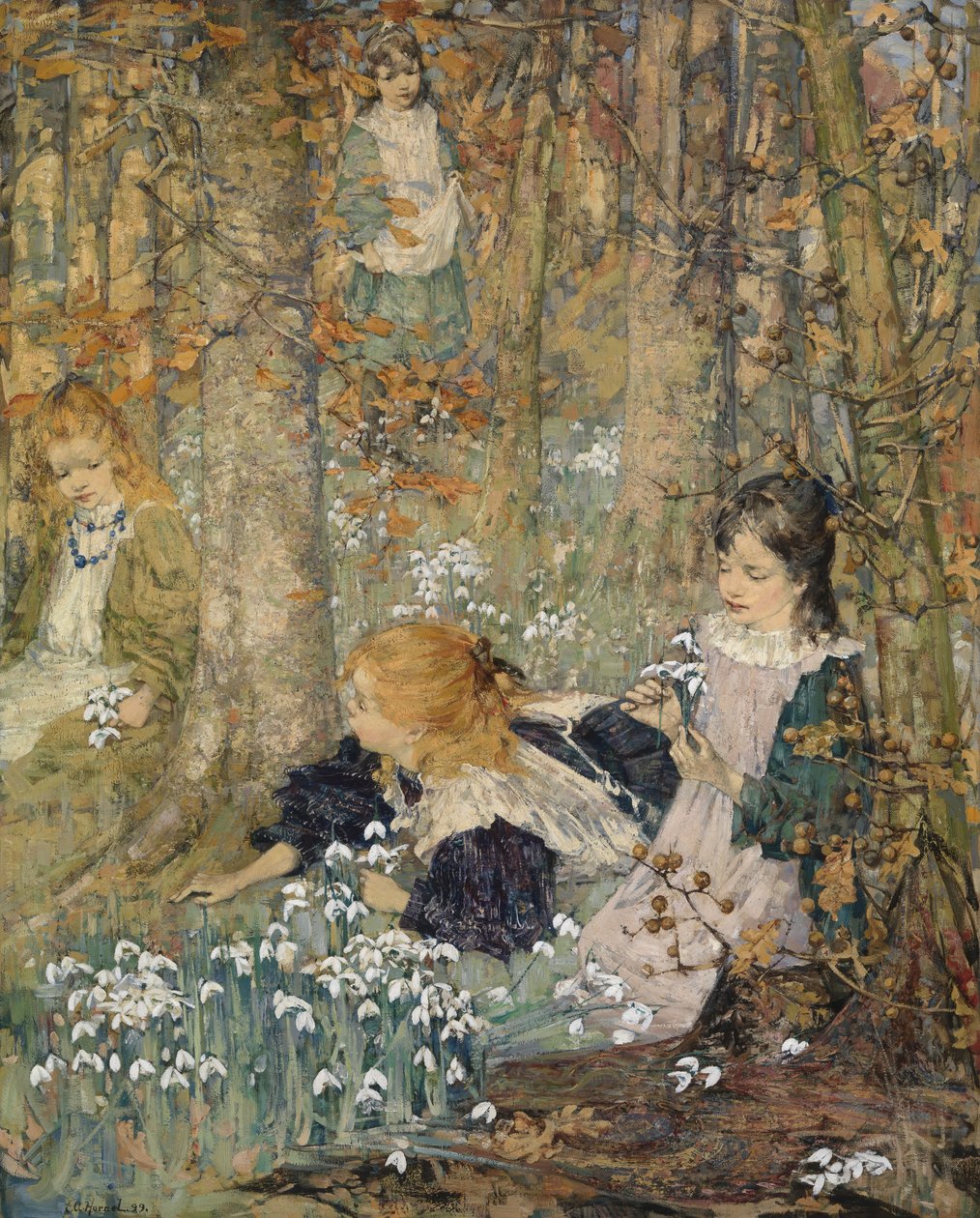 Vårens ankomst av Edward Atkinson Hornel
