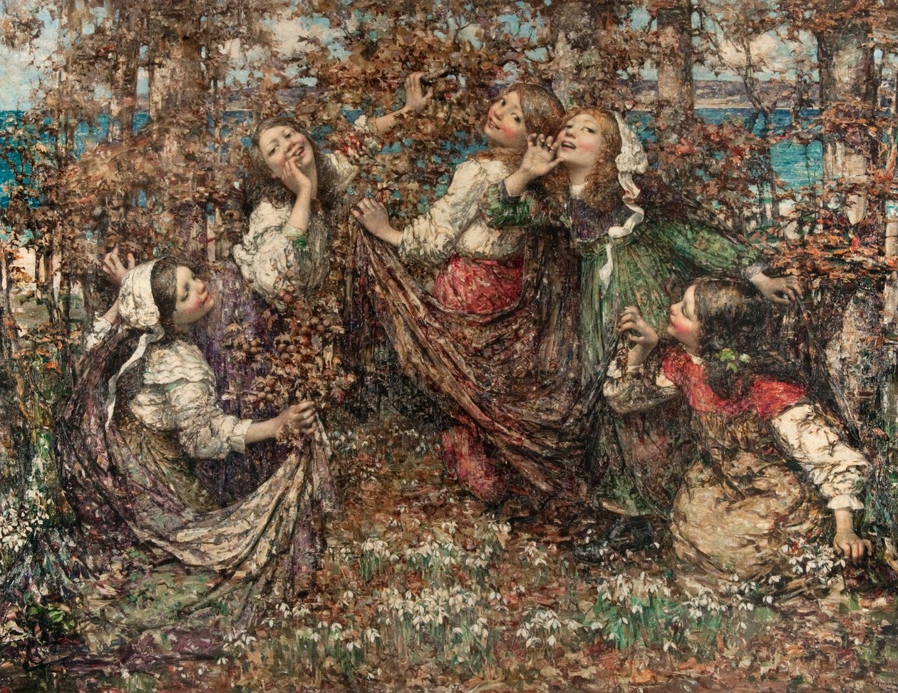Jordens uppvaknande av Edward Atkinson Hornel