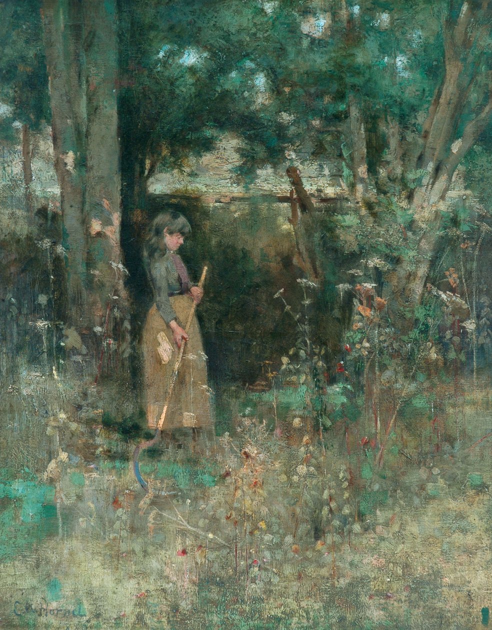Vedhuggaren av Edward Atkinson Hornel