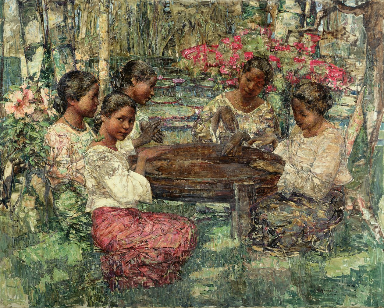 Tom-Tom-spelare, Ceylon av Edward Atkinson Hornel