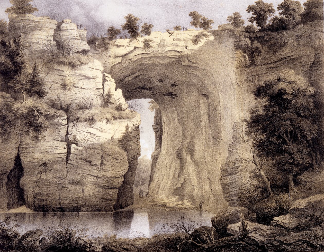 Natural Bridge, Rockbridge County, från 