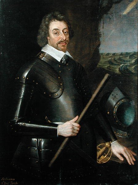 Ferdinando (1584-1647) 2nd Lord Fairfax (olja på duk) av Edward Bower