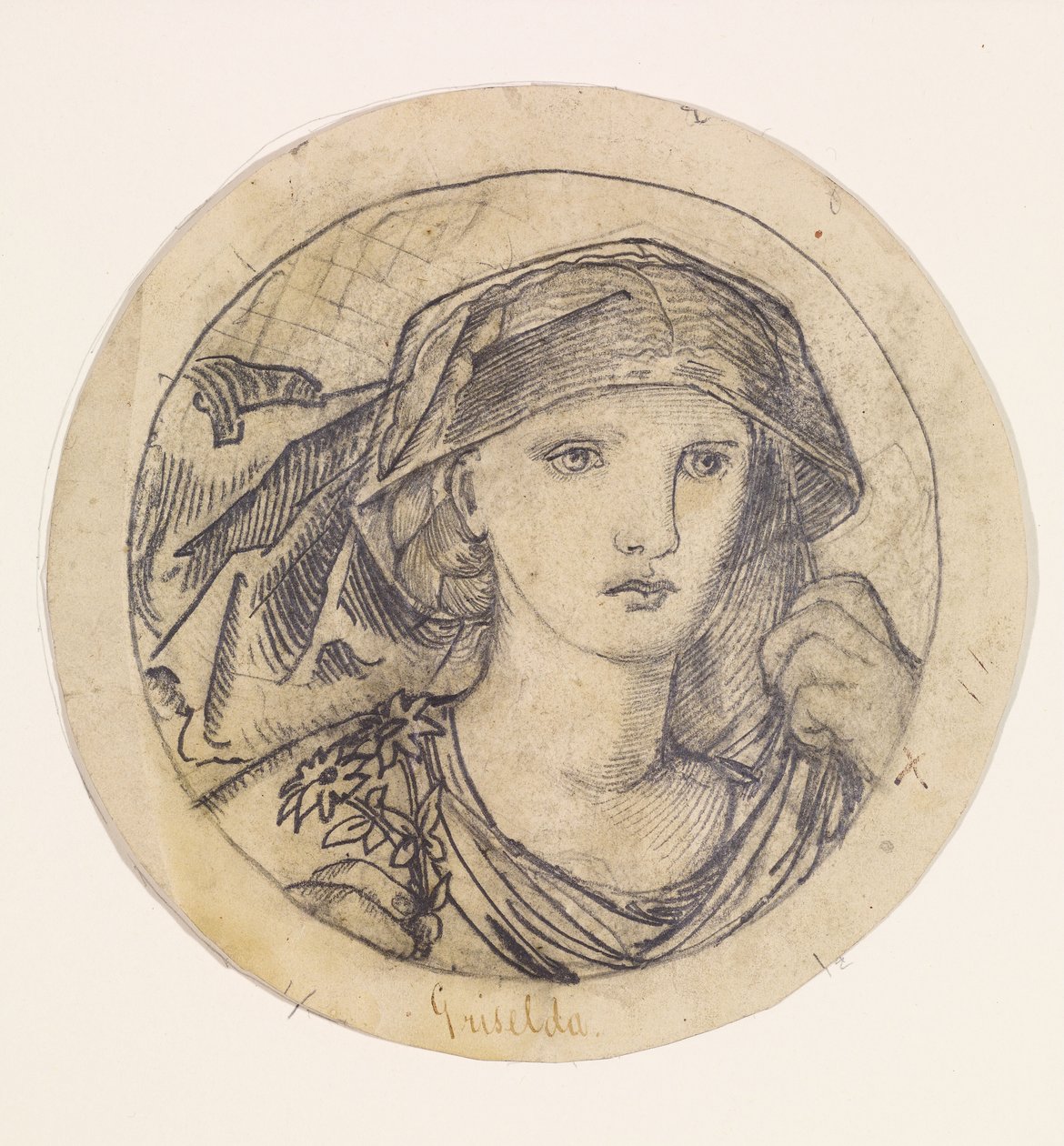 Chaucers "Legend om goda kvinnor" - Griselda av Edward Burne-Jones