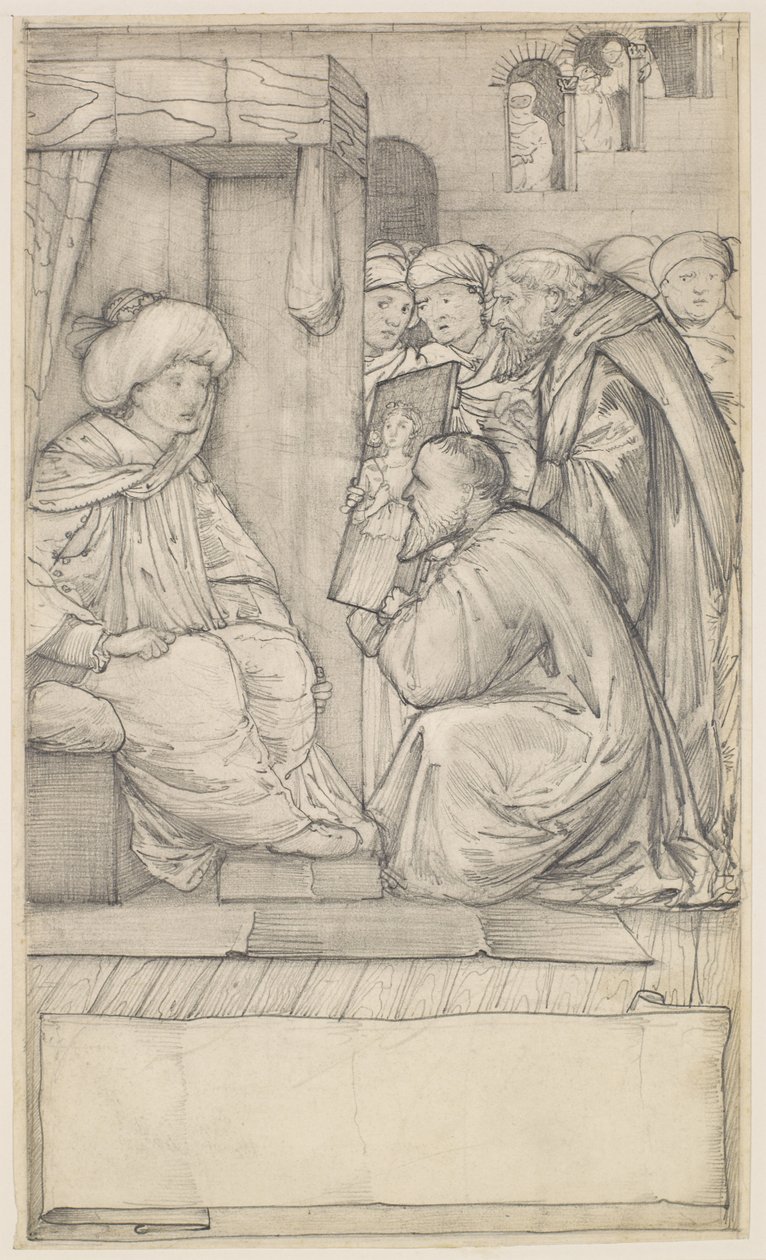 Chaucers berättelse om lagens man - Design av Edward Burne-Jones