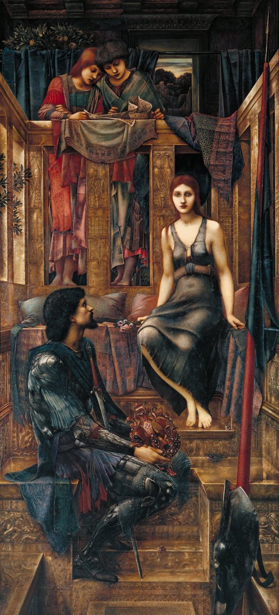 Kung Cophetua och tiggarinnan av Edward Burne-Jones