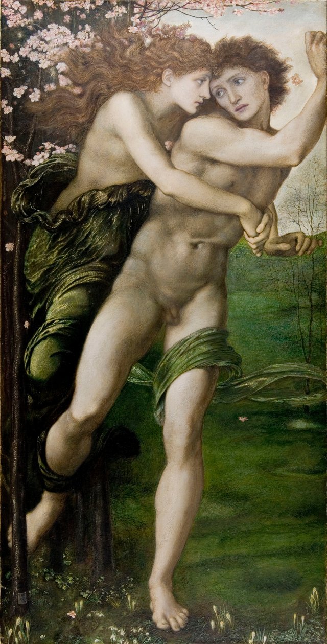 Phyllis och Demophoon av Edward Burne-Jones