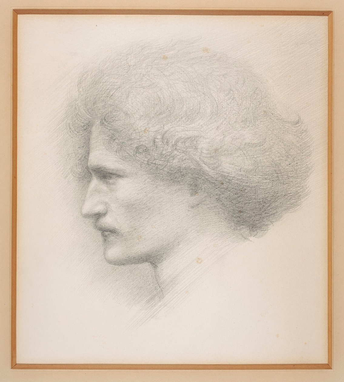 Porträtt av Ignacy Jan Paderewski av Edward Burne-Jones