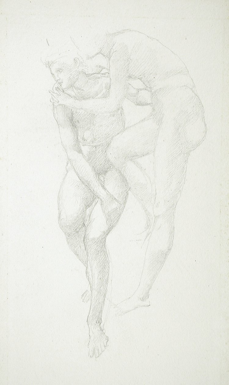 Sittande kvinna av Edward Burne-Jones