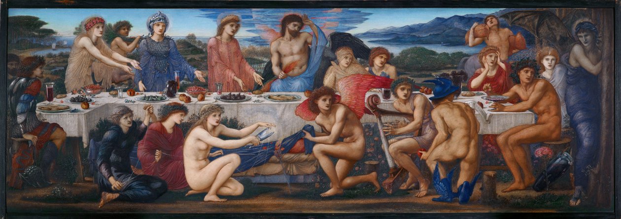 Peleus festmåltid av Edward Burne-Jones