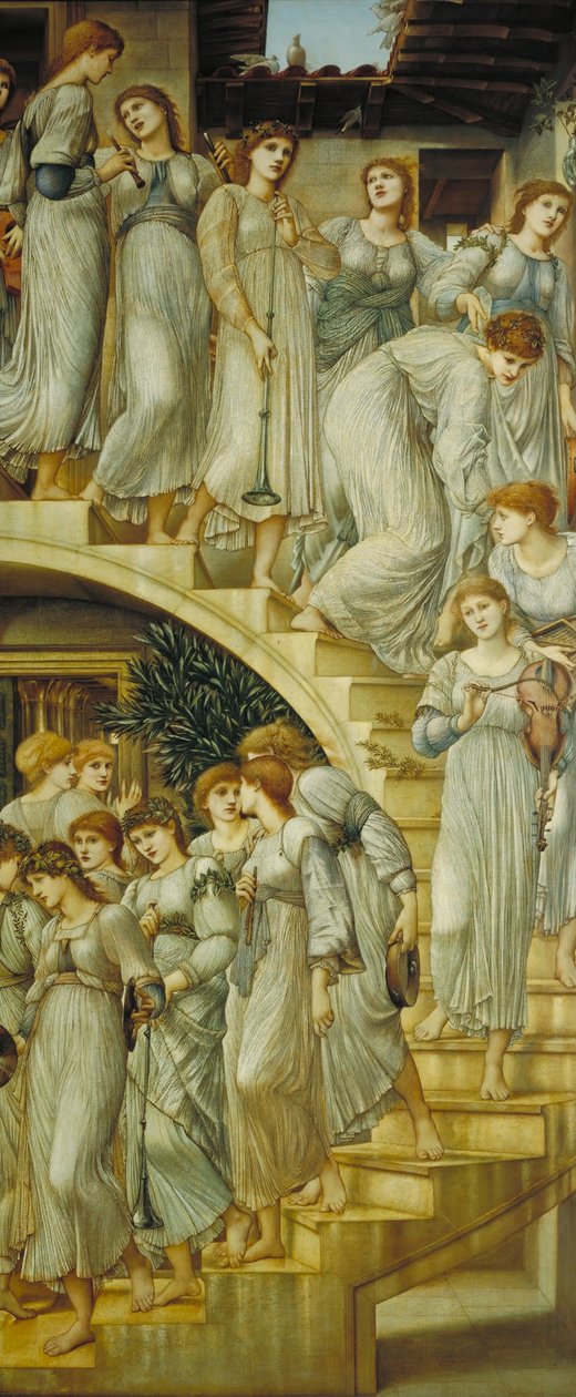 De gyllene trapporna av Edward Burne-Jones