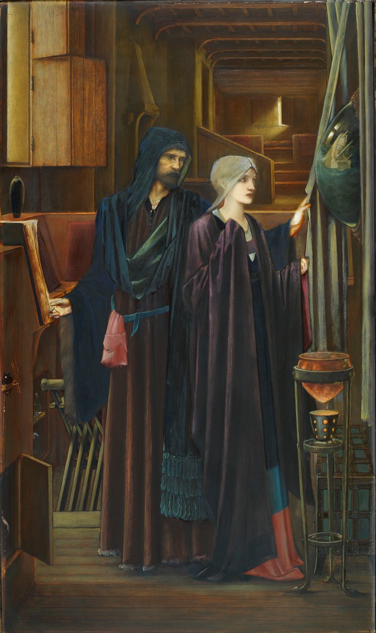 Trollkarlen av Edward Burne-Jones